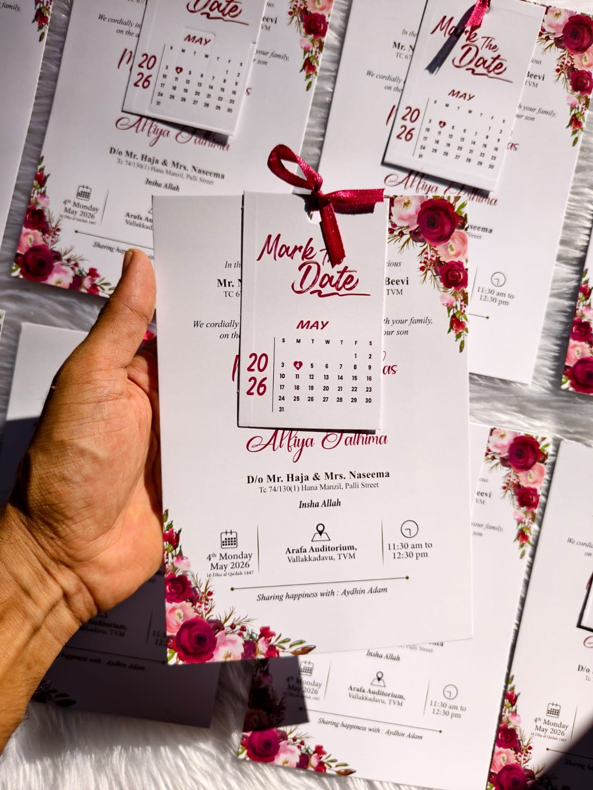 Calendar tag